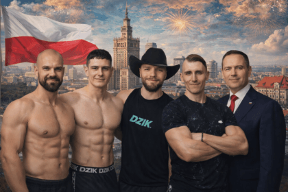 WK zaprasza prezydenta RP na „ławę”. Nietypowe połączenie świata siłowni i polityki 2 WK zaprasza prezydenta RP na trening – Warszawskie Koksy i prezydent na wspólnym zdjęciu