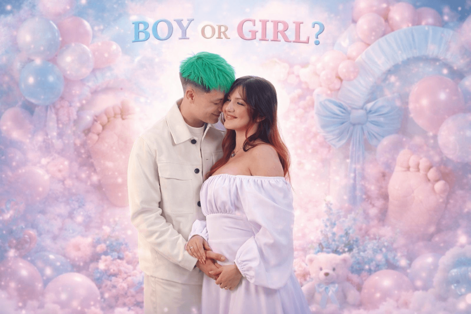 Gender reveal Kartoni i Przemek Pro