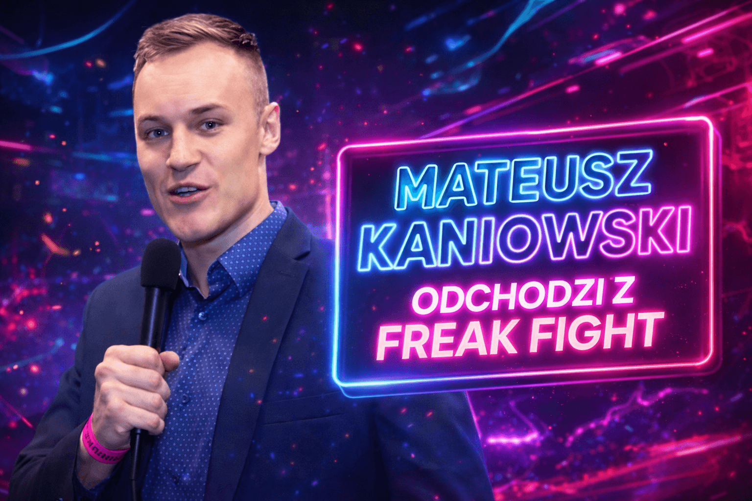 Mateusz Kaniowski odchodzi z freak fightów – materiał YouTube