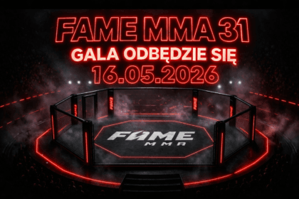 FAME MMA 31. W sieci pojawił się termin 16 maja 2026, federacja jeszcze nie potwierdziła gali.