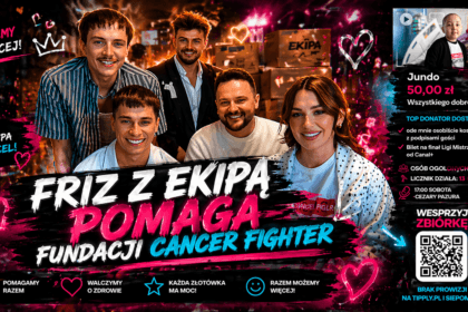 Friz i Ekipa podczas streama charytatywnego u Łatwoganga dla Fundacji Cancer Fighters