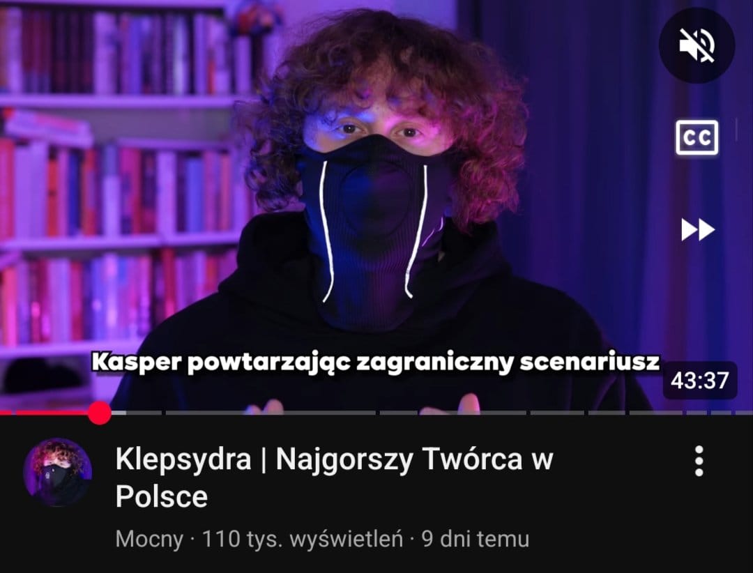 Klepsydra tłumaczy kontrowersje wokół swojej działalności i komentuje krytykę w najnowszym nagraniu