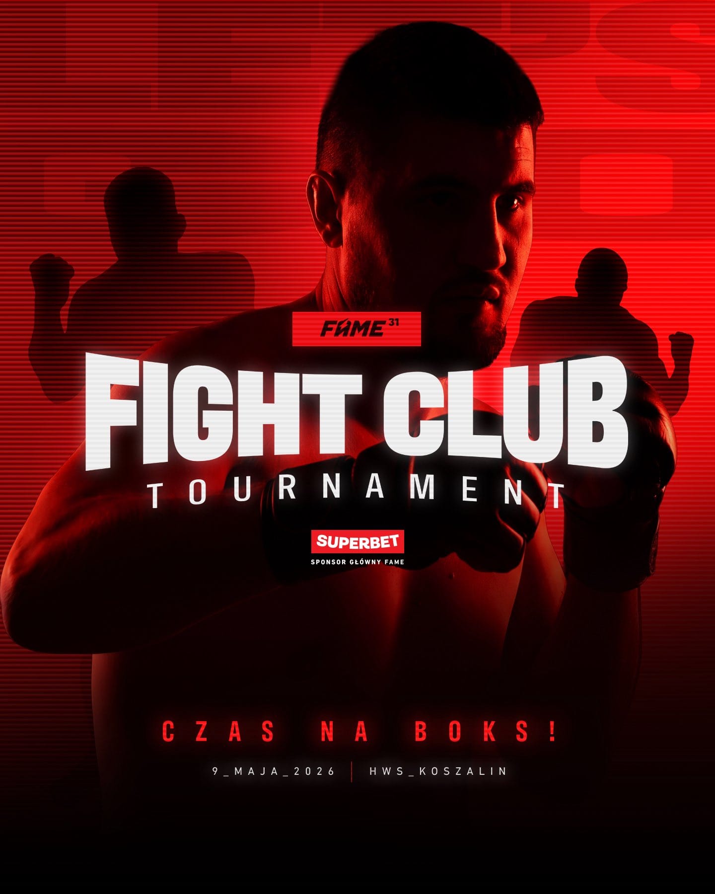 Don Kasjo (Kasjusz Życiński) jako uczestnik turnieju Fight Club Tournament na Fame 31 w Koszalinie