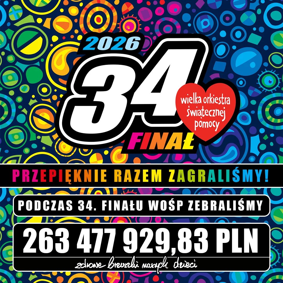 Łatwogang zbiórka
Cancer Fighters zbiórka
WOŚP 2026 wynik
zbiórka charytatywna Polska
rekordowa zbiórka w Polsce
społeczność internetowa
pomoc charytatywna online
licytacje charytatywne
wsparcie dla chorych na raka
akcja charytatywna w internecie