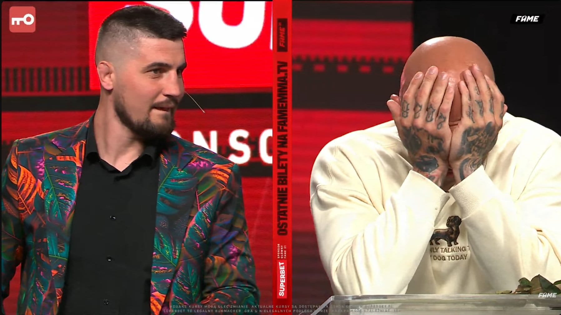 Fame MMA Don Kasjo kontrakt
Don Kasjo Prime MMA Fame MMA
Prime MMA fight week konflikt
Fame MMA terminy gal 2026
Prime MMA gala kiedy
Fame MMA gala Koszalin