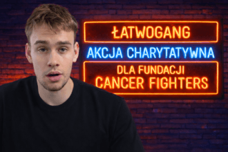 Łatwogang stream charytatywny dla Cancer Fighters podczas zbiórki na dzieci chore na raka