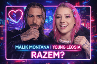Malik Montana i Young Leosia w promocyjnym ujęciu do utworu „FREAK”, artyści razem podgrzewają atmosferę wokół współpracy