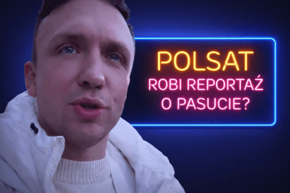 Robert Pasut podczas transmisji na żywo odnosi się do informacji o możliwym reportażu Polsatu dotyczącym patostreamingu i jego działalności w internecie.