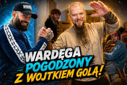 Sylwester Wardęga na streamie Łatwogang dla Cancer Fighters.