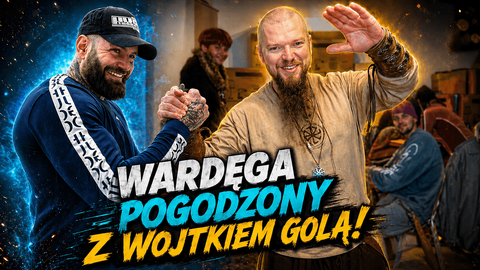 Sylwester Wardęga na streamie Łatwogang dla Cancer Fighters.