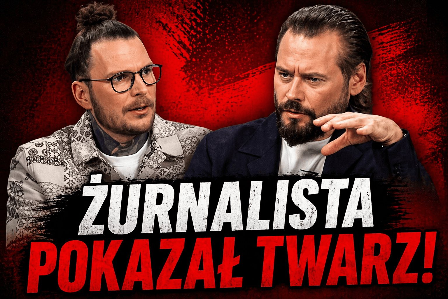 Żurnalista ujawnia twarz po raz pierwszy podczas wywiadu w Kanale Zero prowadzonym przez Krzysztofa Stanowskiego