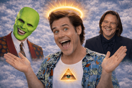 Czy Jim Carrey żyje? Kiedy śmiech przestaje być tylko rolą 6 Jim Carrey zamyślony portret - śmiech jako maska i zmiana wizerunku aktora