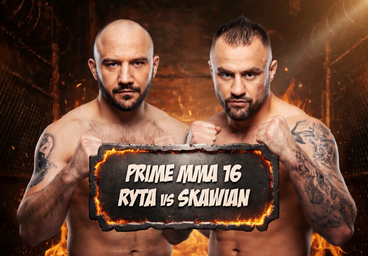 Prime MMA 16 Damian Skawian kontra Krzysztof Ryta - dobra bitka w boksie
