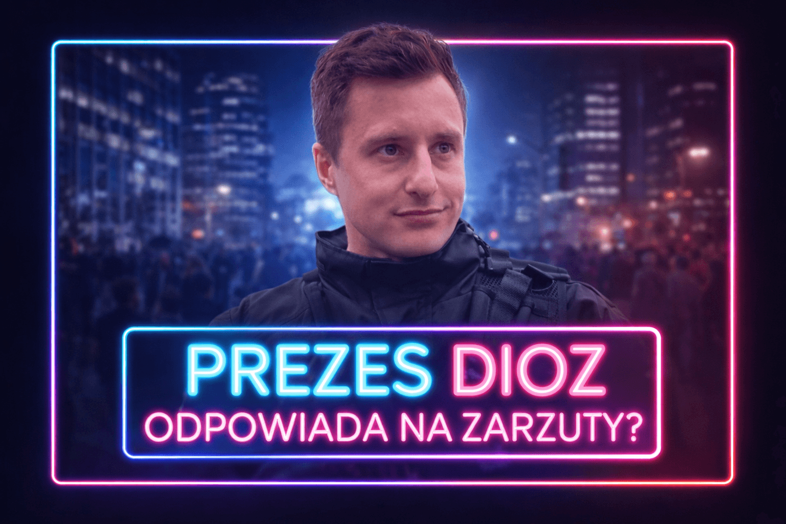 Prezes Dioz vs Konrad Krasuski. Emocjonalna konfrontacja podczas protestu