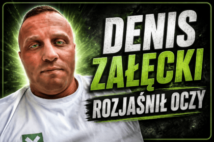 Denis Załęcki po zabiegu laserowej zmiany koloru oczu pokazał nowy wygląd na Instagramie