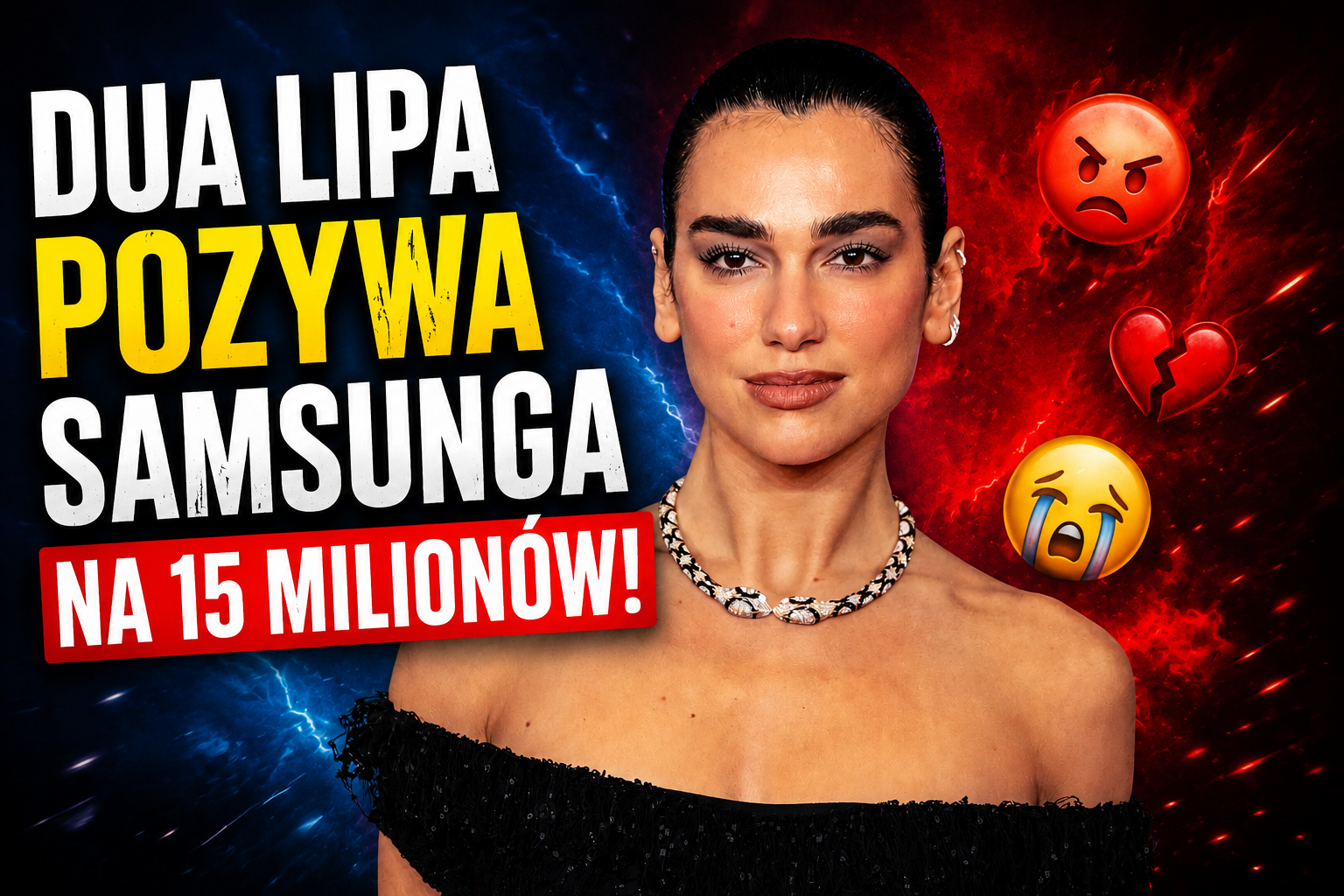 Dua Lipa pozywa Samsunga za wykorzystanie jej wizerunku na opakowaniach telewizorów