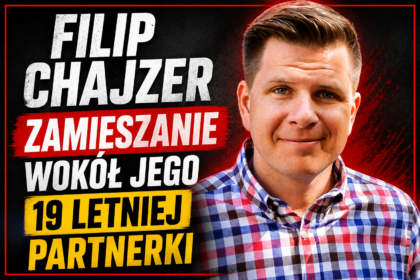 Filip Chajzer podczas spotkania autorskiego w centrum kontrowersji związanych z relacją z 19 letnią partnerką