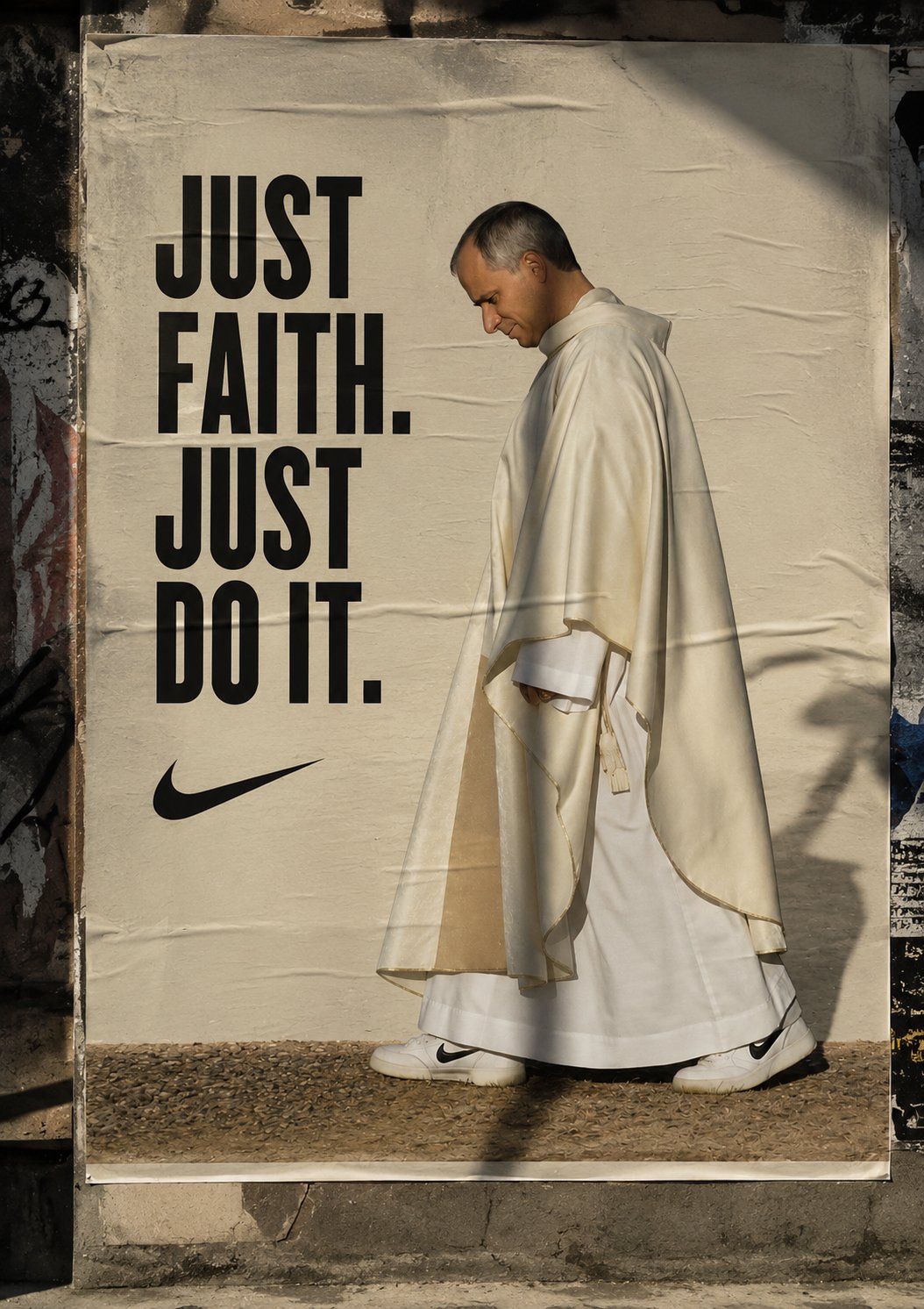 internet komentuje buty papieża
papież Leon XIV zaskoczył internautów
zdjęcie papieża podbija internet
papież i sneakersy Nike
viralowe zdjęcie z Watykanu