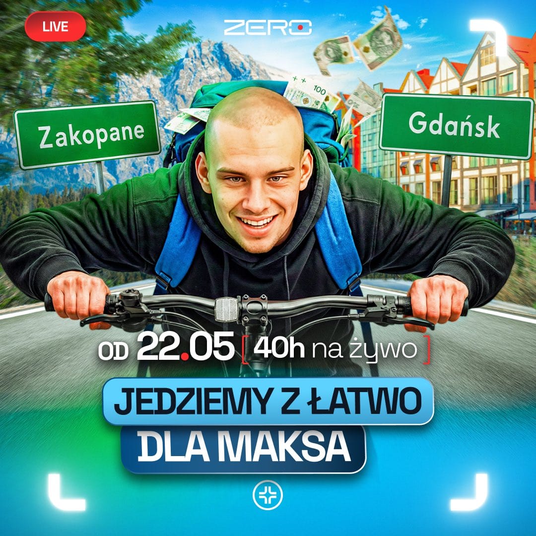 Łatwogang rowerem przez Polskę. Charytatywny stream przyciągnął tłumy, ale na trasie zrobiło się niebezpiecznie 2 Łatwogang rowerem przez Polskę. Charytatywny stream przyciągnął tłumy, ale na trasie zrobiło się niebezpiecznie