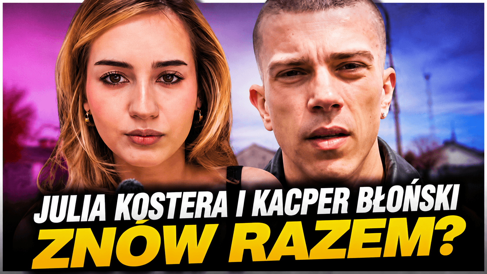 Julia Kostera i Kacper Błoński znów są razem? 1 Julia Kostera i Kacper Błoński znów razem? TikTokowi detektywi sugerują powrót byłej pary Teamu X