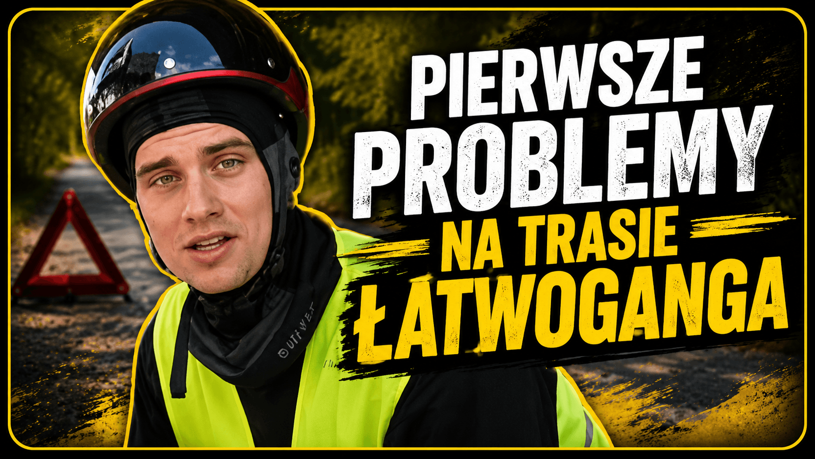 Łatwogang rowerem przez Polskę. Charytatywny stream przyciągnął tłumy, ale na trasie zrobiło się niebezpiecznie 1 Łatwogang rowerem przez Polskę podczas charytatywnego streamu dla Maksa