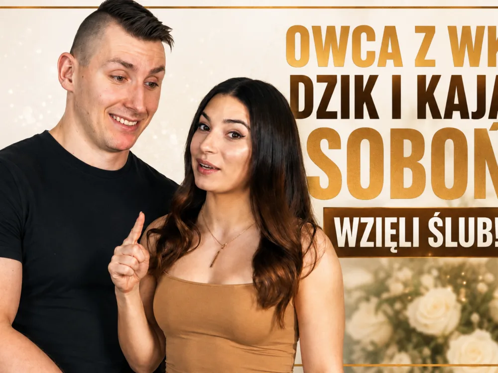 Owca z Warszawskich Koksów wziął ślub. Kaja Soboń i Michał Owczarzak powiedzieli sobie „tak” 11 Owca z Warszawskich Koksów i Kaja Soboń podczas ceremonii ślubnej