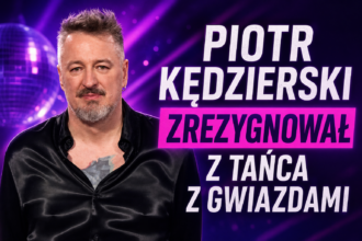 Piotr Kędzierski podczas półfinału programu Taniec z gwiazdami ogłasza rezygnację i dziękuje widzom za wsparcie