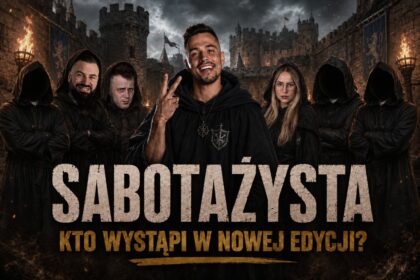 Sabotażysta sezon 5: wyciekła lista uczestników? Te nazwiska pojawiają się najczęściej 9 Sabotażysta V - Rezi zapowiada nową edycję programu w średniowiecznym klimacie