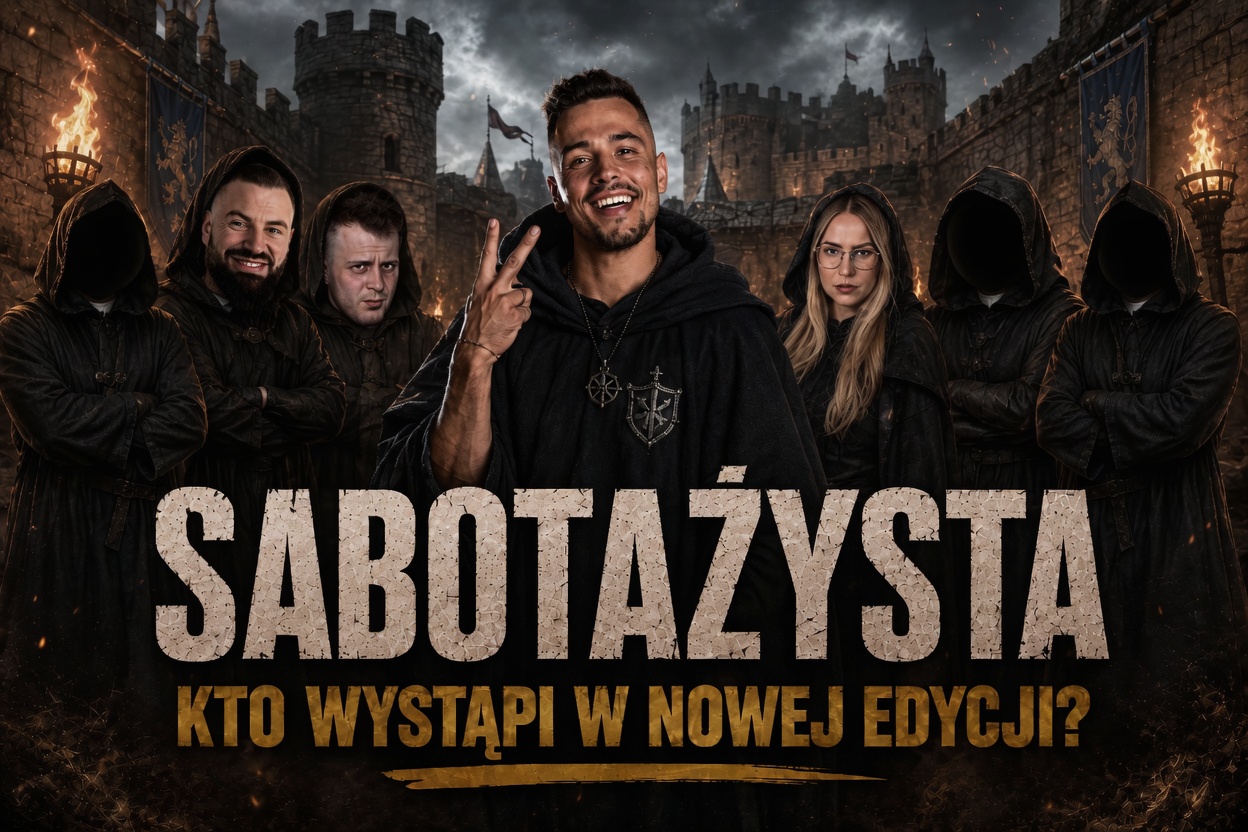 Sabotażysta V - Rezi zapowiada nową edycję programu w średniowiecznym klimacie