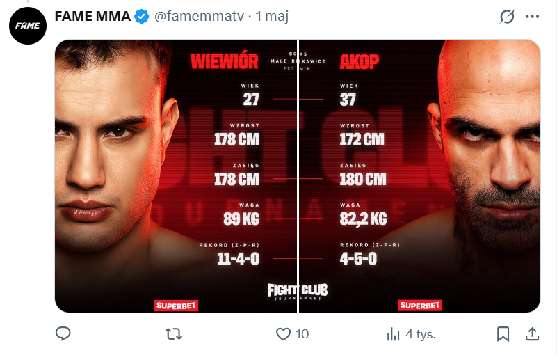 Akop Szostak vs Wiewiór
Fame MMA 31 Akop Szostak
