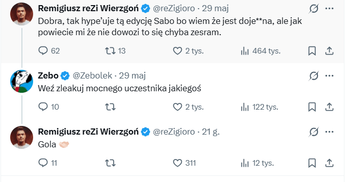 Rezi dosiadł konia i powiedział za dużo… Znamy zwycięzcę show Sabotażysta 5! 3 Wojtek Gola będzie kolejnym uczestnikiem Sabotażysty 5