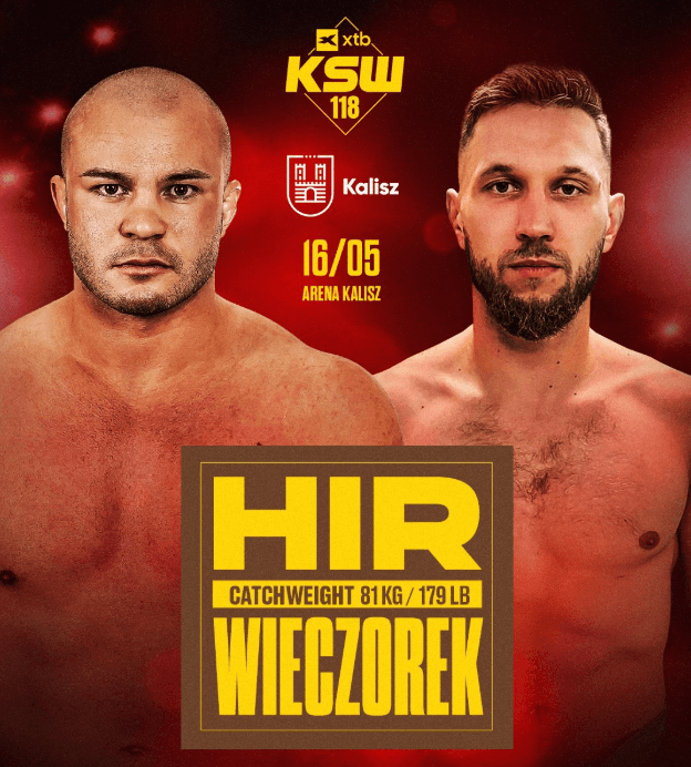 Typowanie KSW 118. Karta walk i faworyci gali w Kaliszu 2 HIR vs Wieczorek na KSW 118