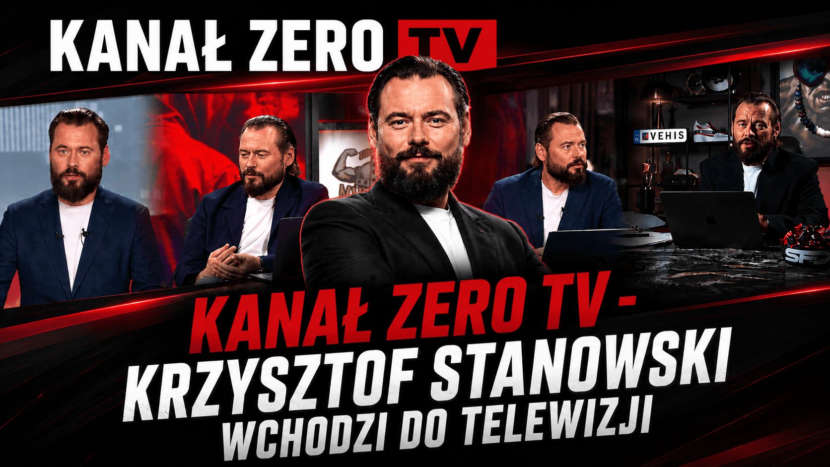 Kanał Zero TV wchodzi do telewizji. Krzysztof Stanowski trafi do milionów Polaków 1 Kanał Zero TV startuje w telewizji i będzie dostępny pod numerem 0 na pilocie