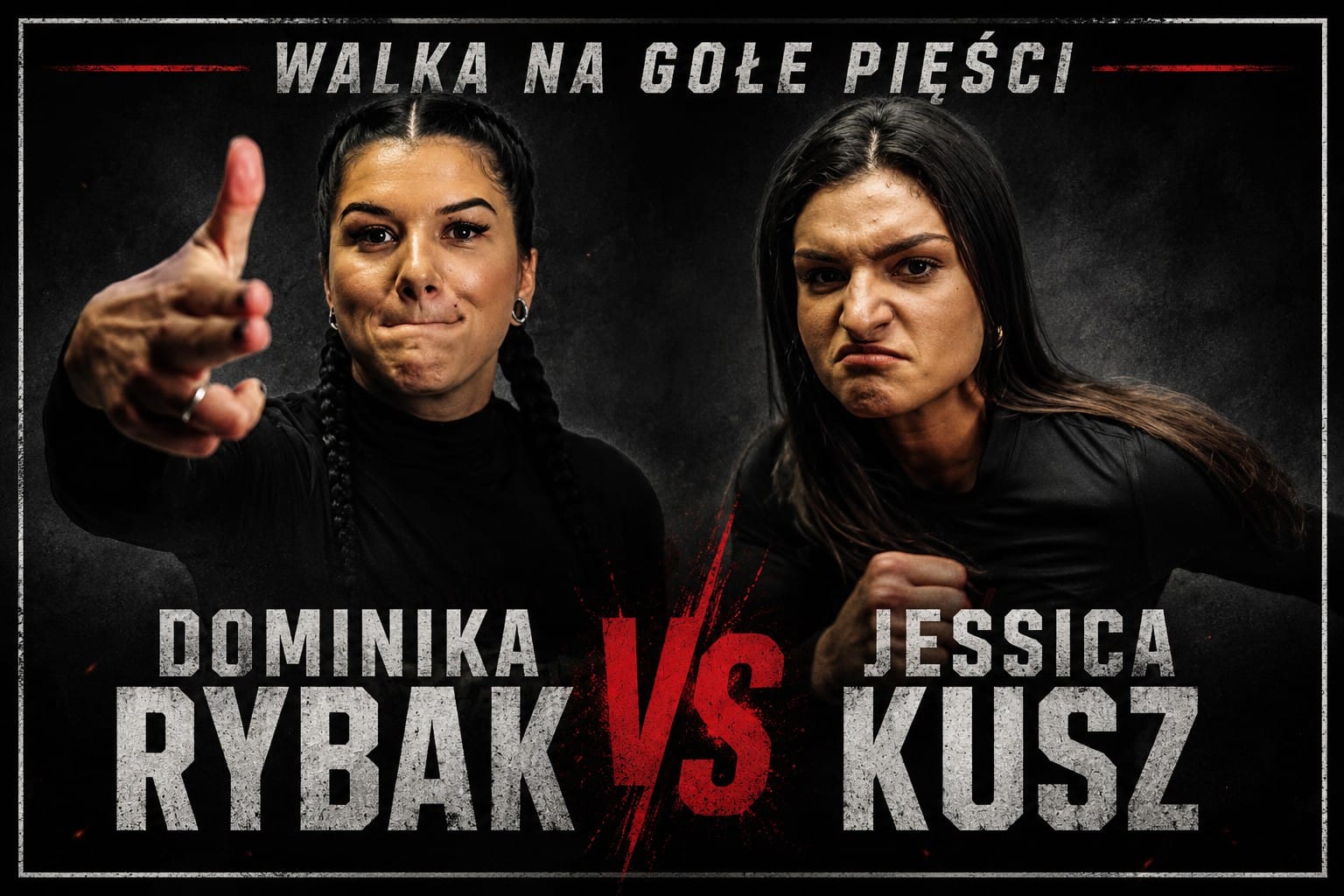 Dominika Rybak kontra Jessica Kusz na Fight Mode. Zapowiedź gali i pełna karta walk 1 Dominika Rybak kontra Jessica Kusz na gali Fight Mode 1 w Poznaniu - karta walk walk na gołe pięści