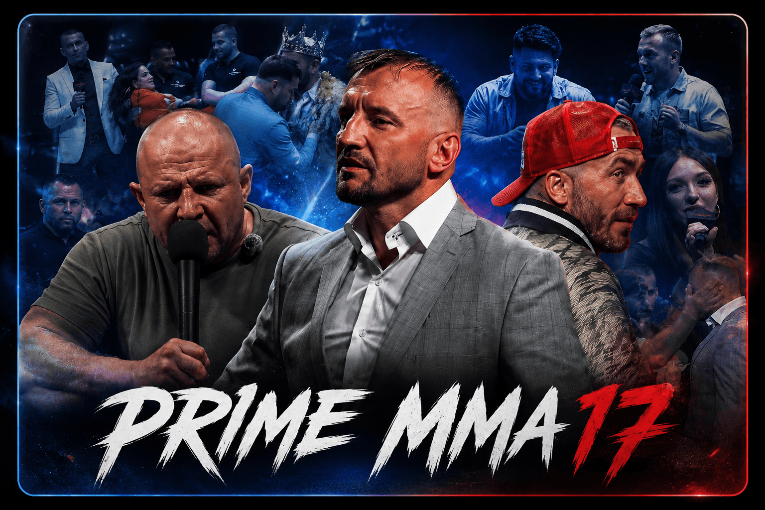 PRIME MMA 17 karta walk – Taazy vs Tyburski, Muran vs Rashid i Norman Parke na oficjalnym plakacie gali