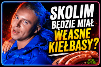 Skolim rozszerza biznes. Po stacjach paliw przyszedł czas na własne kiełbasy 9 Skolim pokazuje własną kiełbasę. Po stacjach benzynowych artysta wchodzi do branży spożywczej