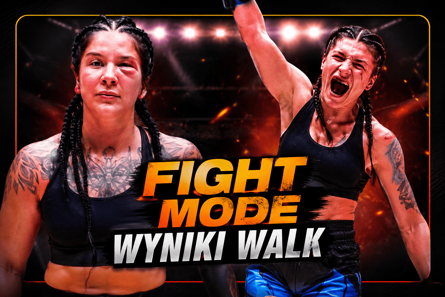 Fight Mode wyniki walk i podsumowanie gali 1 Fight Mode wyniki walk - zwycięzcy pierwszej gali Fight Mode w Poznaniu