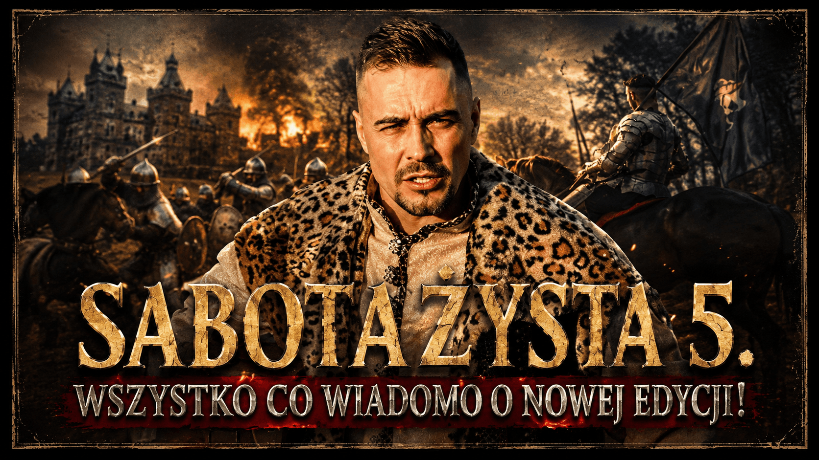 Sabotażysta 5 -ReZigiusz ujawnia daty premier, emisję w kinach i nowe zasady programu
