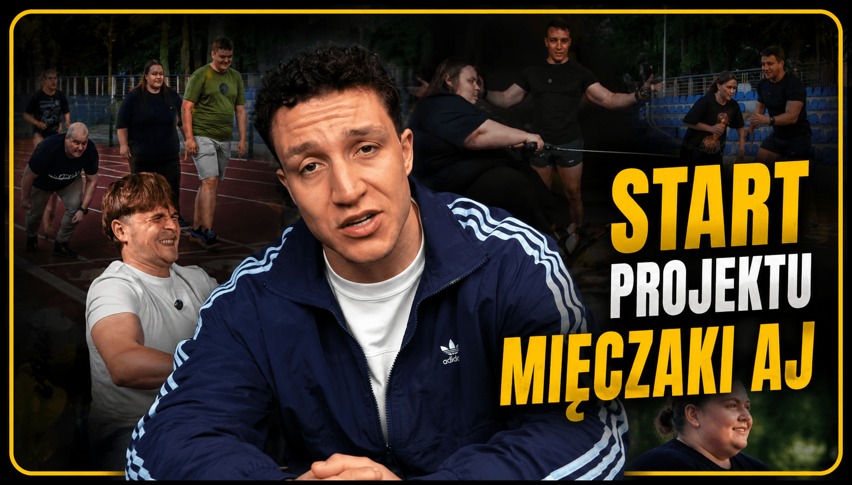 Mięczaki AJ pierwszy odcinek - 14 uczestników programu rozpoczyna testy sprawnościowe po zakończeniu eliminacji
