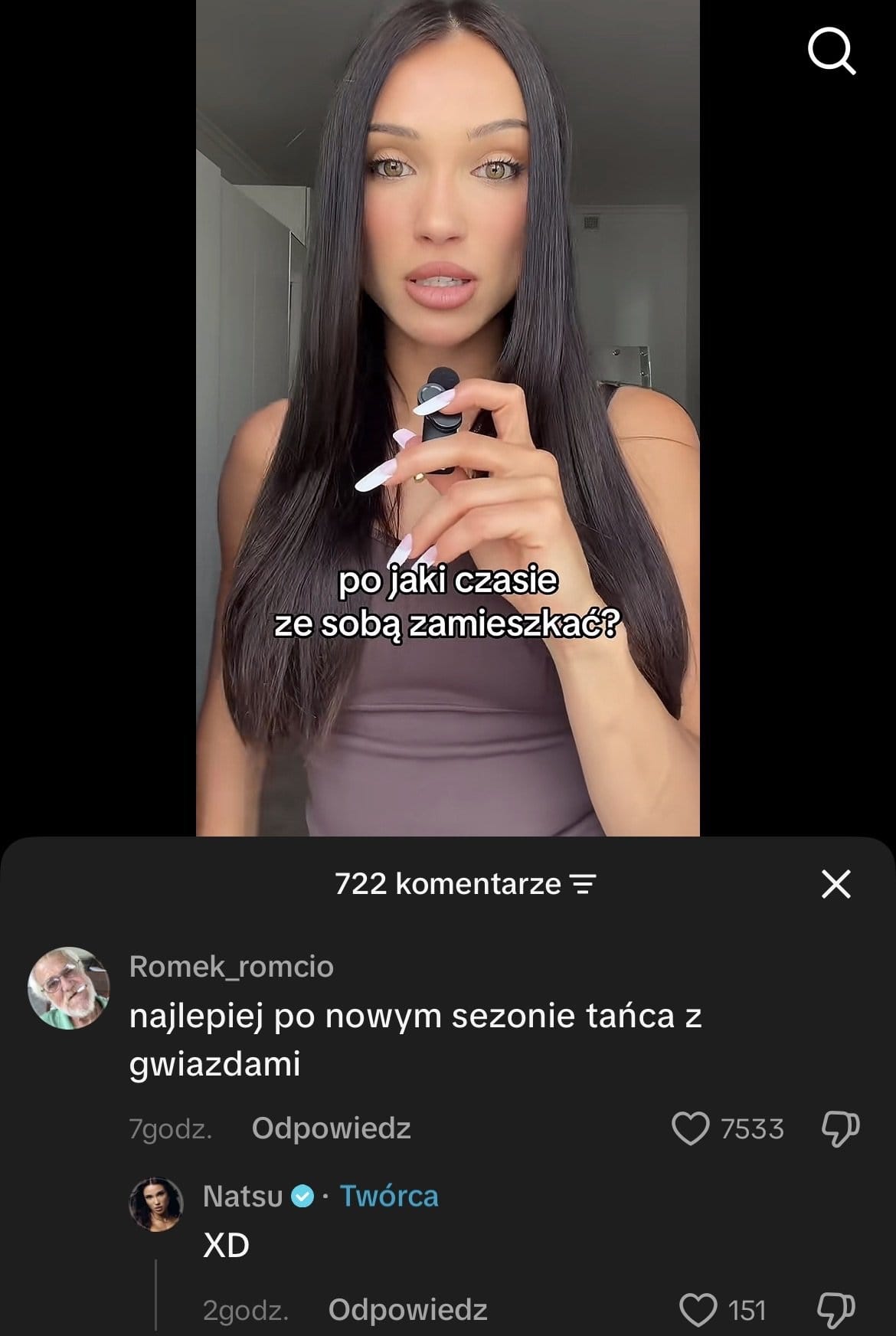 Natsu i Wojtek planują wspólne mieszkanie
czy Natsu zamieszka z Wojtkiem