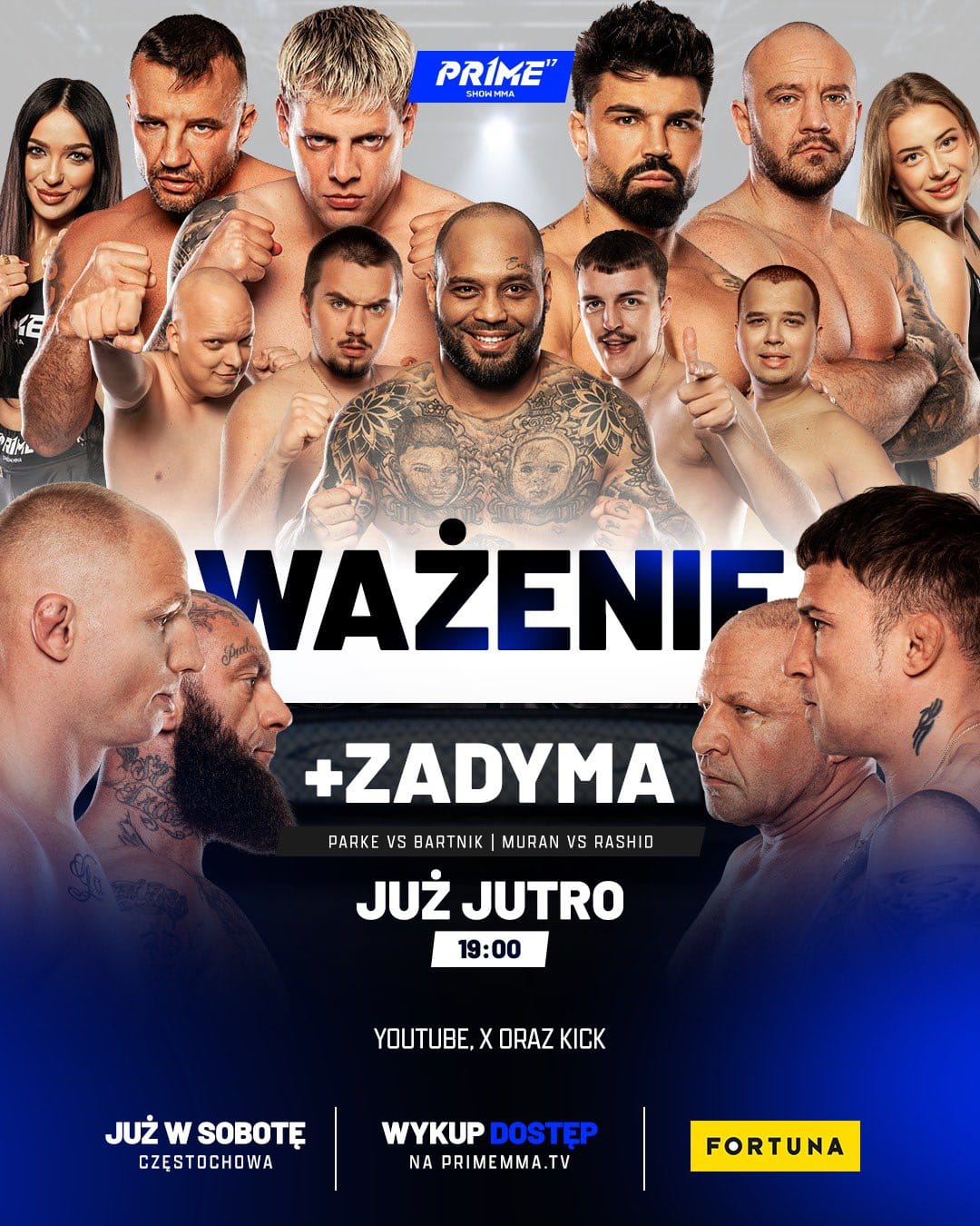 PRIME MMA 17 już w sobotę! Oficjalna karta walk i zapowiedź gali 4 PRIME MMA 17 karta walk
PRIME MMA 17 pełna karta walk
PRIME MMA 17 walka wieczoru
PRIME MMA 17 Częstochowa