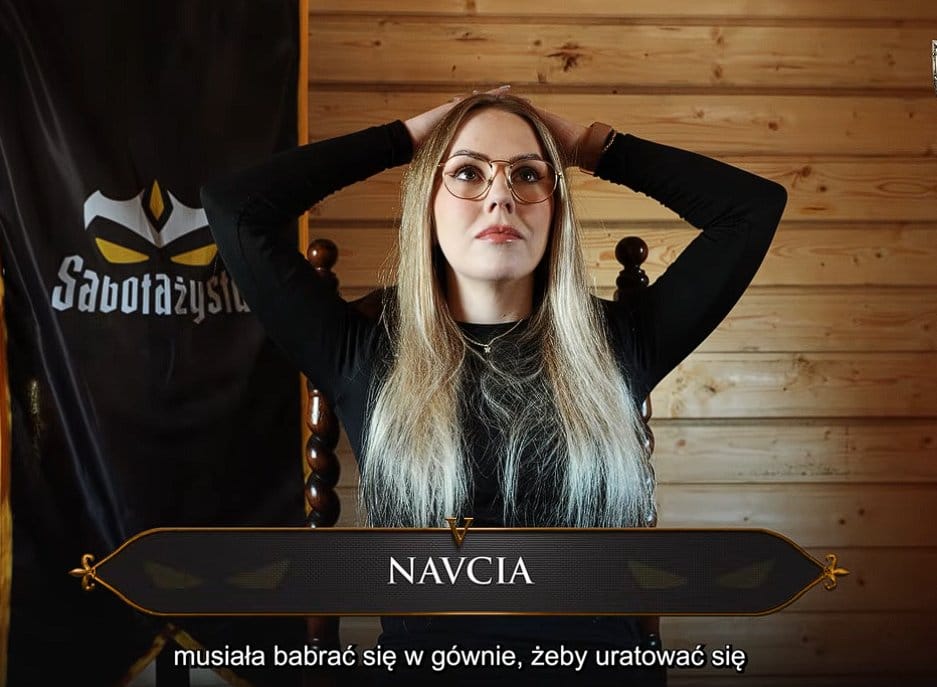 Sabotażysta 5: Navcia mierzy się z hejtem, a widzowie analizują decyzje produkcji 7 Navcia wyjaśnia swoje decyzje
Navcia po finale Sabotażysty
Graf Sabotażysta 5
Błazen Sabotażysta 5