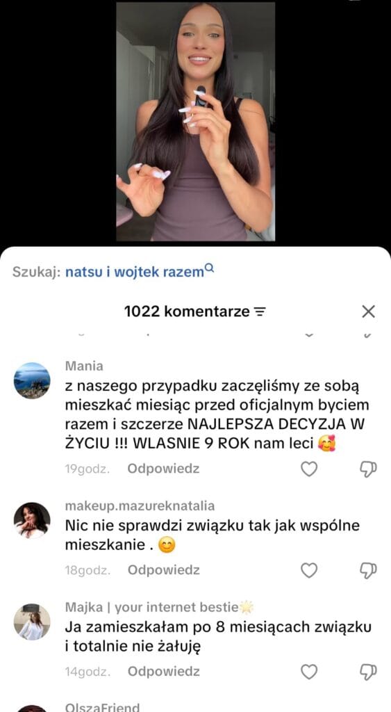 para z Tańca z Gwiazdami
Natsu wywołała dyskusję w siec