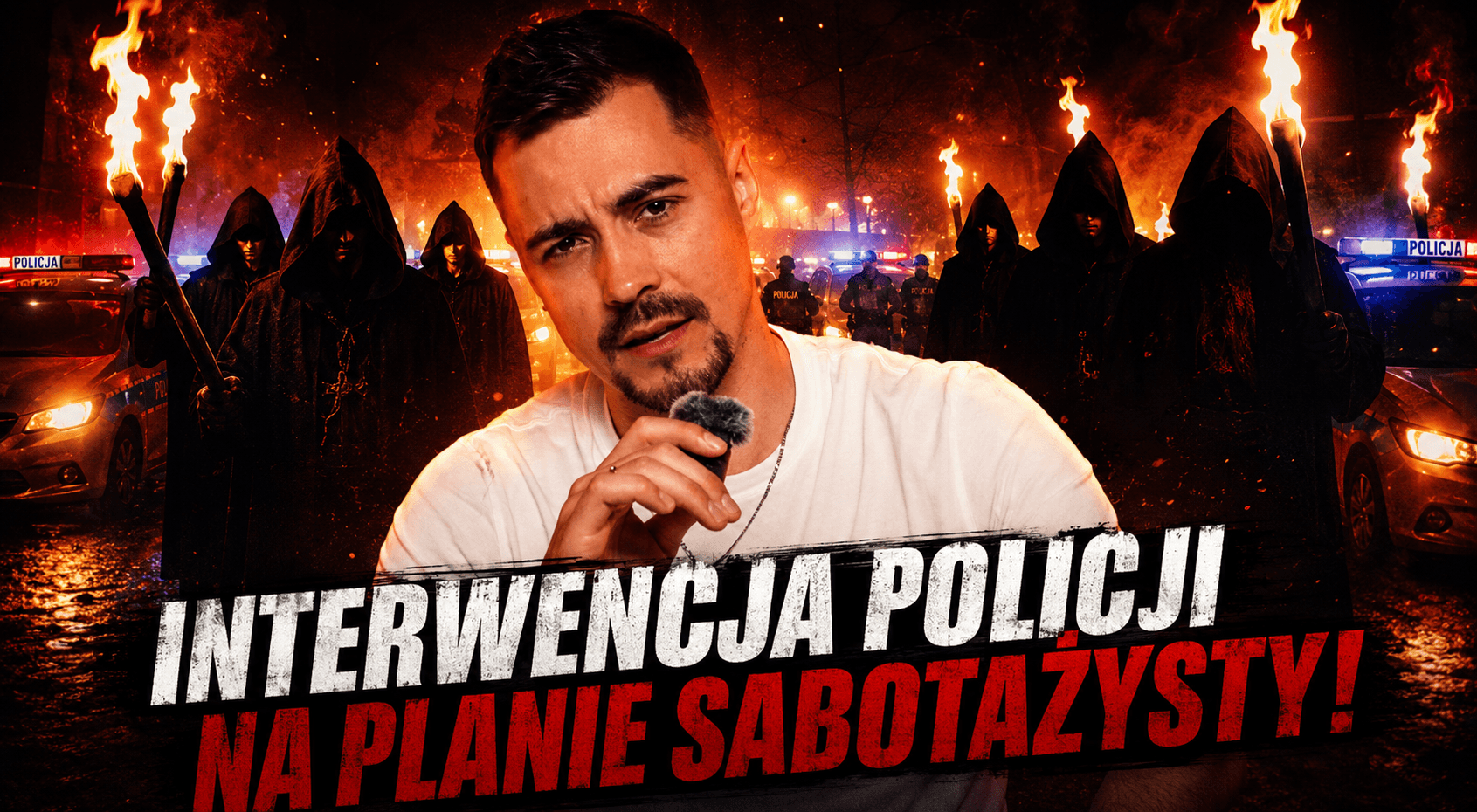 Intruzi na planie Sabotażysty 5. Rezi ujawnił kulisy interwencji policji podczas nagrań finału programu.