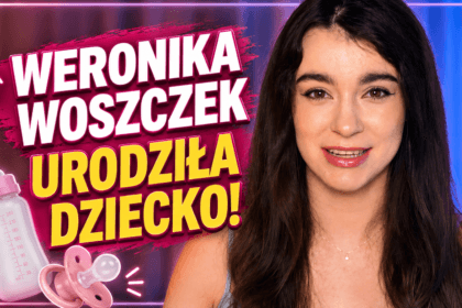 Weronika Woszczek po porodzie trzyma na rękach swoje nowo narodzone dziecko i ogłasza, że została mamą.