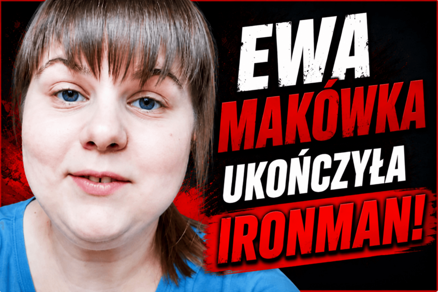 Ewa Makówka po ukończeniu zawodów Ironman 70.3 Warsaw prezentuje medal finishera i oficjalny wynik 7:09:03