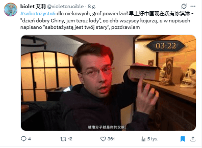 Umarł król, niech żyje GRAF! Czy GOAT wróci do programu Sabotażysta 5? 4 Umarł król, niech żyje GRAF! Czy GOAT wróci do programu Sabotażysta 5?