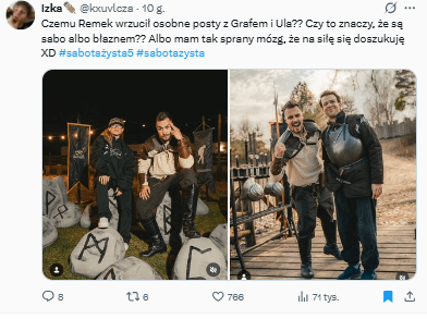 Umarł król, niech żyje GRAF! Czy GOAT wróci do programu Sabotażysta 5? 5 Umarł król, niech żyje GRAF! Czy GOAT wróci do programu Sabotażysta 5?