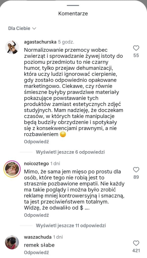 przekąski Reziego
nowy produkt Reziego
reklama Reziego
ReZi Instagram