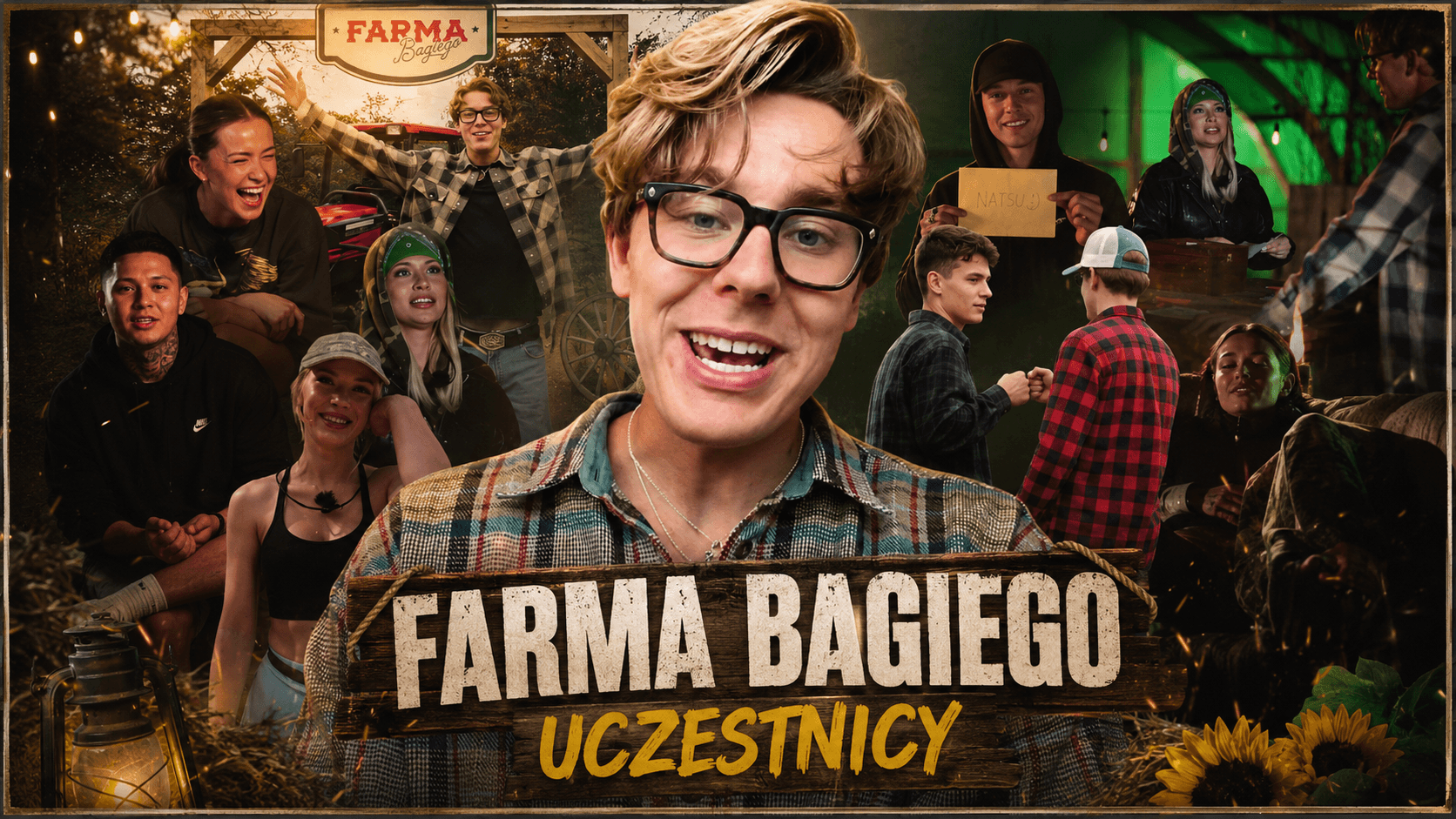 Farma Bagiego - znamy uczestników i daty publikacji odcinków! 1 Farma Bagiego - uczestnicy nowego reality show podczas nagrań programu przed premierą 15 czerwca 2026 roku